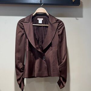 Elegant Women's Brown Blazer